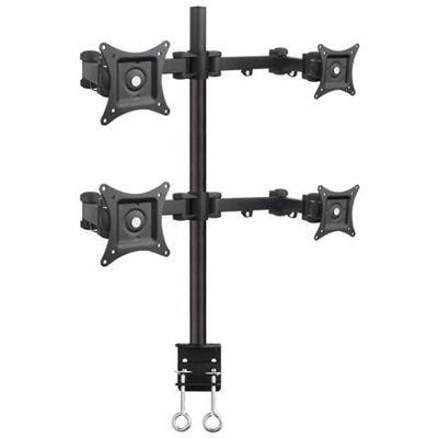 ICA-LCD 482-Q Supporto da Scivania per Schermi LED / LCD / PLASMA 13-27'' Portata Max 40Kg