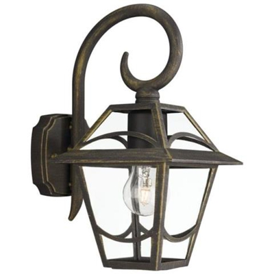 Lanterna Da Parete Babylon Nero 1 X 60 W