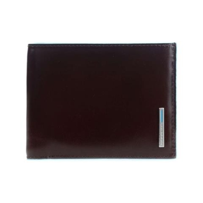 Portafoglio Uomo Con 12 Porta Carte Di Credito Blue Square - Pu1241b2r