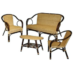 Salotto in Rattan Naturale da Giardino e Interno con Poltrone características