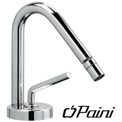 Paini Miscelatore Bidet Orientabile Con Scarico Pixel New 81cr306new - Cromato Lucido