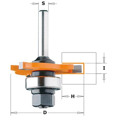 Fresa A Disco X Canali Laterali Hw Z3 S=6 D=47.6x2 722.320.11a