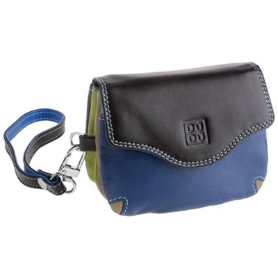 Mini Borsettina Donna In Pelle A Mano Con Laccetto Polso Di Dudu Woods