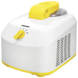 Macchina del Gelato Potenza 135 Watt Colore Bianco / Giallo en oferta