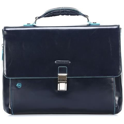 cartella porta computer espandibile con compartimento porta ipad® / ipad®air blu notte blue square ca3111b2 / blu