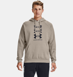 Felpa con cappuccio UA Rival Fleece Multilogo da uomo precio