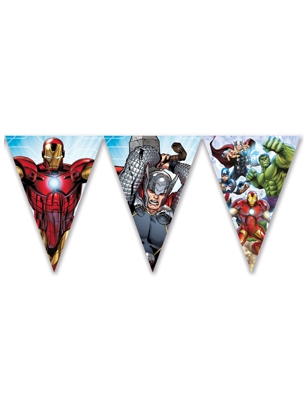 Ghirlanda con bandierine Avengers Mighty™