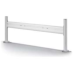 Braccio Per Supporto 3 Monitor Lcd 56 Cm. In Orizzontale (Regolabili) , Montaggio A Tavolo Lunghezza Mt. 1,30 en oferta