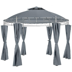 Gazebo Da Giardino Deluxe 350cm Siana - Antracite características