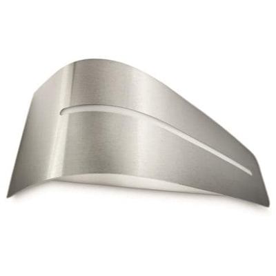 Breeze - Lampada Da Parete Curva Acciaio Inox