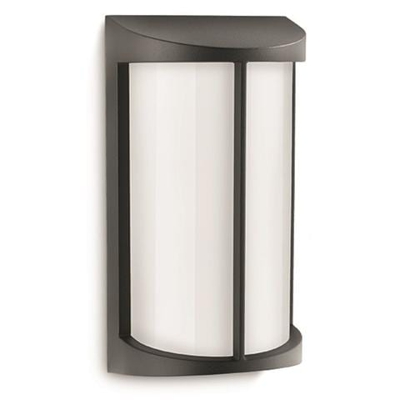 Applique Ecomoods Pond, Alluminio, 23w, E27 Nero