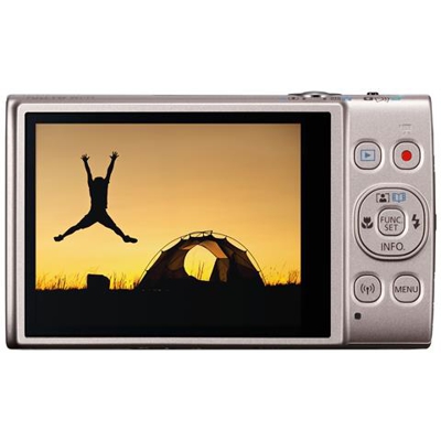 IXUS 285 HS, Auto, Nuvoloso, Modalità personalizzate, Luce diurna, Fluorescente, Fluorescente H, Manuale, Tungste, Auto, Bianco&Nero, Pellicola in negativo, Pellicola in positivo, Seppia, Tinte di pelle, Vivace, Film, Immagine singola, Presentazione, Batteria, Fotocamera compatta