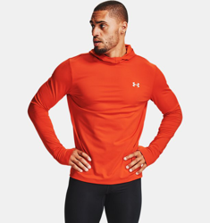 Felpa con cappuccio UA Qualifier Ignight ColdGear® da uomo precio