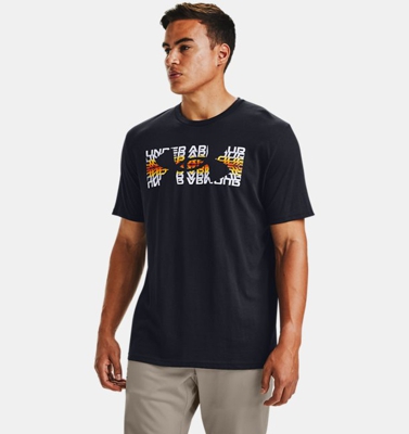 Maglia a manica corta UA Multicolor Repeat da uomo