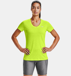 Maglia con collo a V UA Twist Tech™ da donna precio