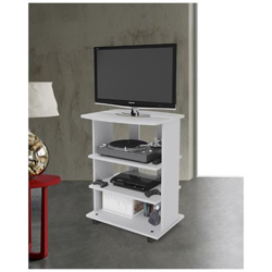 Mobile Porta Tv Elide 60x45xh81 Cm Bianco Frassinato - Bianco en oferta