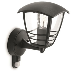 Creek - Lampada Da Parete Lanterna Up Alluminio Nero Con Sensore precio