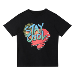 T-Shirt Cotone Bio Stay Cool Nero características