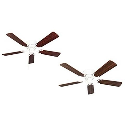 Ventilatore Da Soffitto Kisa Deluxe, 105 Cm, Senza Illuminazione Palissandro