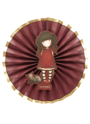 3 Ventagli in carta Ruby Santoro™