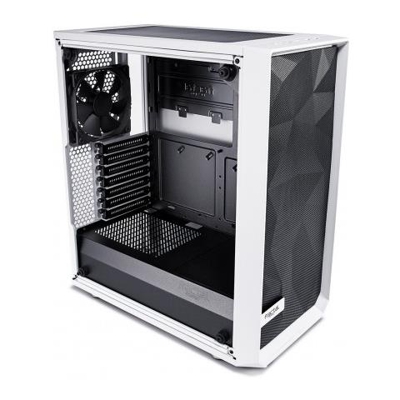 Case Meshify C - TG Middle Tower ATX / ITX / Micro ATX Colore Bianco e Trasparente (Finestrato)