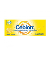 Bracco Cebion 1g Integratore Alimentare Di Vitamina C Gusto Limone 10 Compresse Effervescenti en oferta
