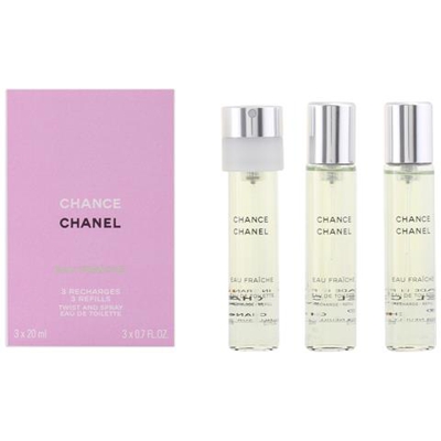 Chance Eau Fraiche Edt Vaporizador Refil L 3 X 20 Ml