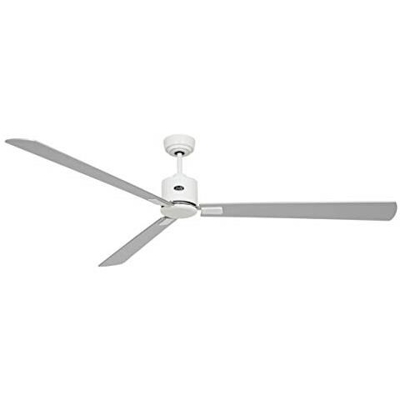 Ventilatore A Soffitto A Risparmio Energetico Eco Neo Ii 180 Cm Colore Bianco Con Ali Colore Bianco / grigio Chiaro