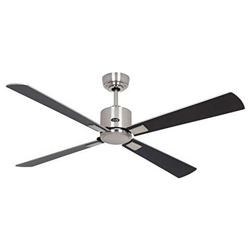 Eco Neo Iii 152 Bn - Ventilatore Da Soffitto, Colore: Wengé / argento en oferta