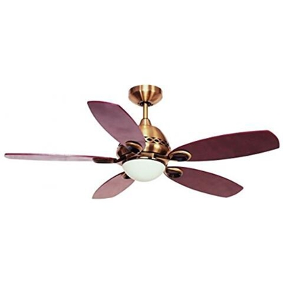 Phoenix Ceiling Fan 42in Ant Brass / light / remote By
