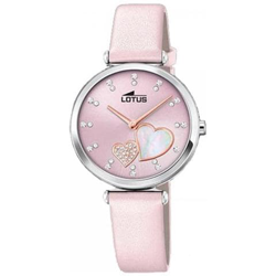 Orologio Donna Lotus Bliss Swarovski Cinturino In Pelle Rosa 18617/2 en oferta