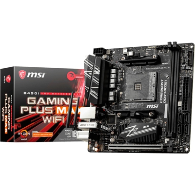 B450I GAMING PLUS MAX WIFI Presa AM4 mini ITX AMD B450, Scheda madre