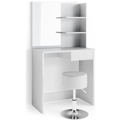 Vicco Toeletta Dekos Tavolo Da Trucco Specchiera Bianco Lucido características
