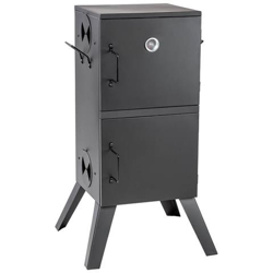 Forno Per Affumicatura Con Indicazione Della Temperatura - Nero en oferta