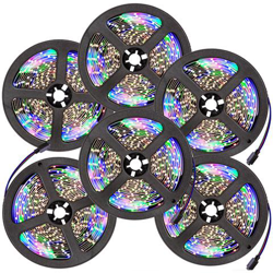 6 Strisce A Led Da 5m, 300 Led - Bianco en oferta