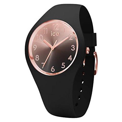 Ice-watch - Ice Tramonto Nero - Orologio Nero Dà Donna Cinturino In Silicone - 015 746 (small)