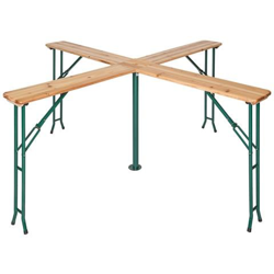 Tavolo Da Bar, Quattro Piani Di Appoggio 241 X 241 X 103 Cm - Marrone características