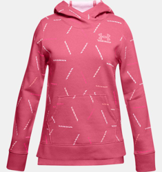 Felpa con cappuccio UA Rival Fleece Printed da ragazza características