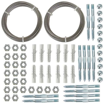 Set Cavi Pergolato Per Piante Rampicanti 2 Pz