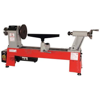 Tornio Da Legno 770w 460mm Da Banco Con Variatore Di Velocita' Holzmann D460fxl