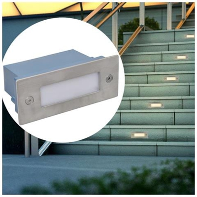 Set 6 Pz Luci Da Incasso A Led Per Le Scale 44 X 111 56 Mm