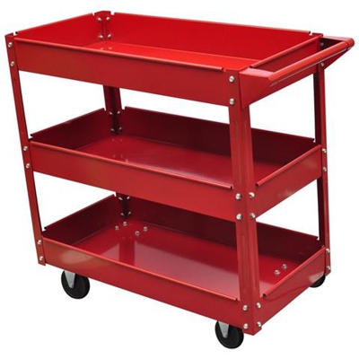 Carrello Porta Attrezzi, Carrello 3 Ripiani, Portata 100