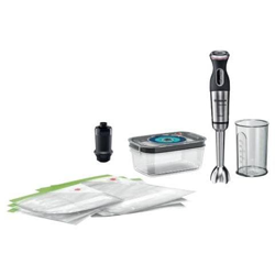 Ms8cm61v1 Frullatore Sbattitore Manuale Nero, Acciaio Inossidabile, Trasparente 1000 W en oferta