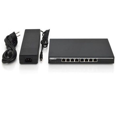 Switch Rete Poe 8 Porte 10/100/1000 Gigabit Digitus