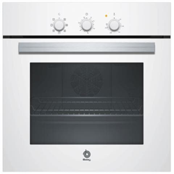 Forno Elettrico da Incasso Steel Design 3HB2010B0 Capacità 66 L Multifunzione Ventilato Potenza 3300 W Colore Bianco en oferta