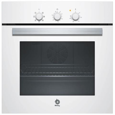 Forno Elettrico da Incasso Steel Design 3HB2010B0 Capacità 66 L Multifunzione Ventilato Potenza 3300 W Colore Bianco