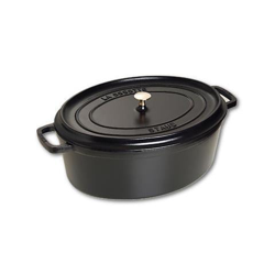 Cocotte in Ghisa Diametro 41 cm Capacità 12 lt Colore Nero - Linea La Cocotte en oferta