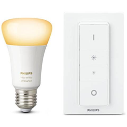 Hue White Ambiance Light Recipe Kit: 1 Lampadina E27 9.5W + Dimmer Kit precio