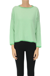 Striped cashmere pullover precio
