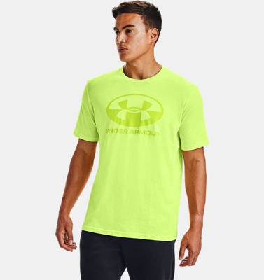 Maglia a manica corta UA Locker Tag Wordmark da uomo